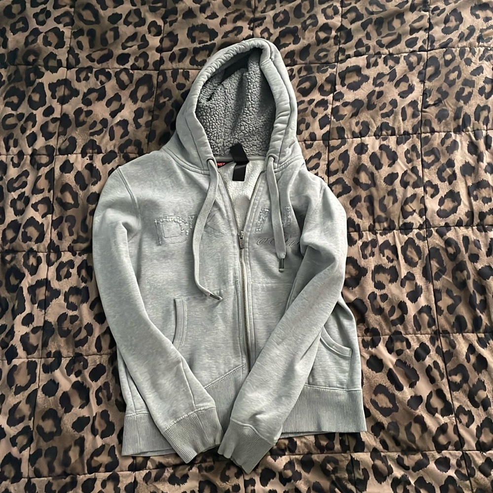 WOMENS DKNY HOODIE CUTE y2k STYLE SUPER CUTE